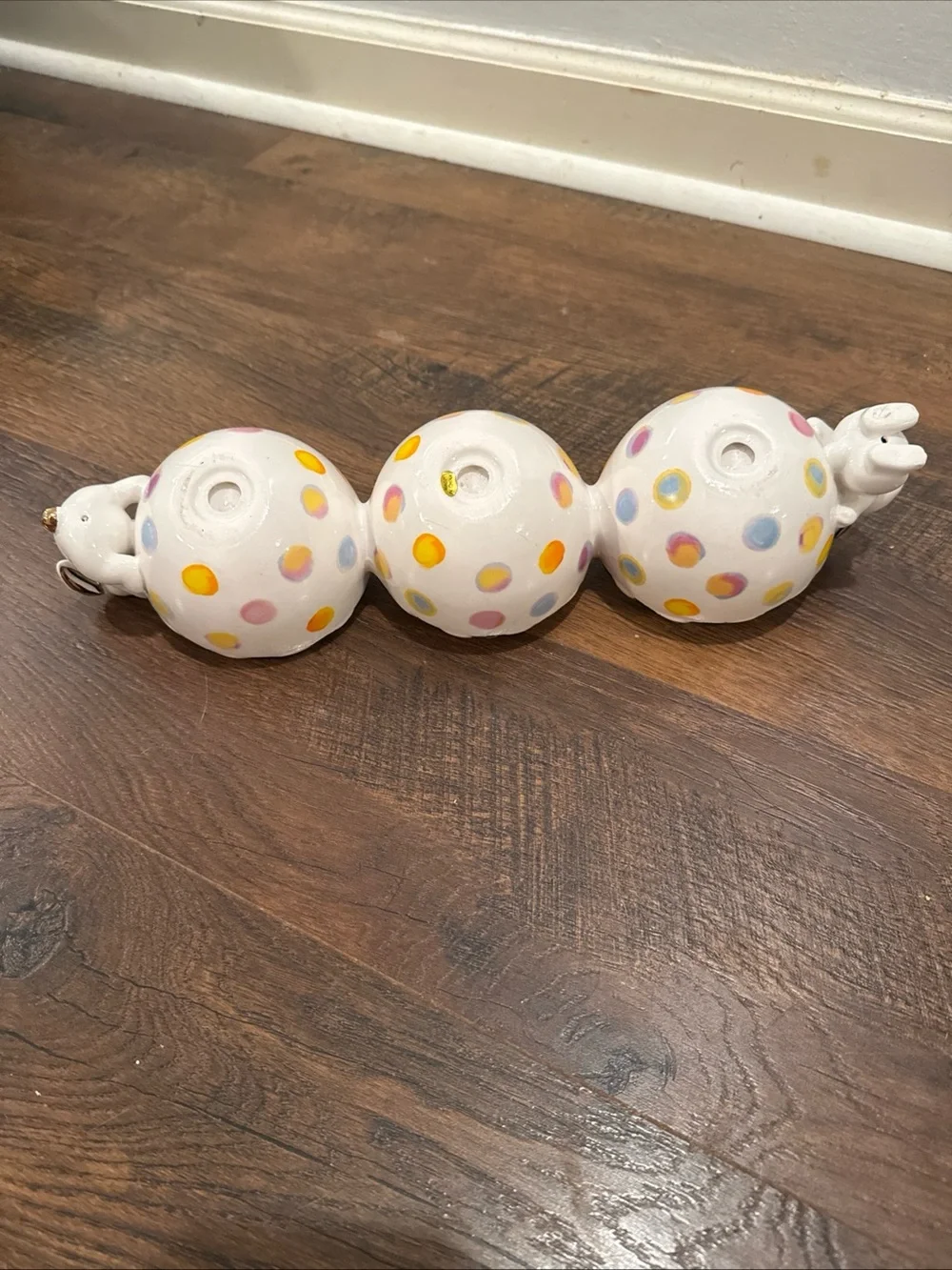 MacKenzie-Childs ceramic triple